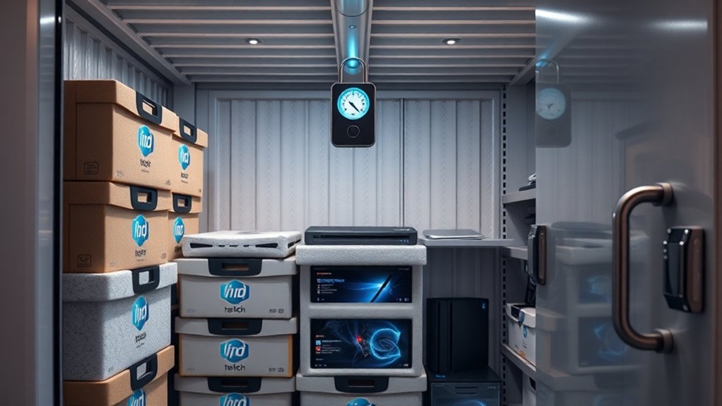 secure climate controlled storage