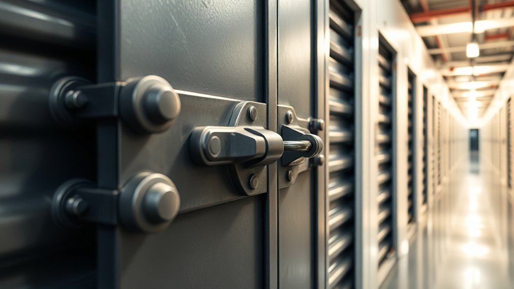 secure storage unit construction