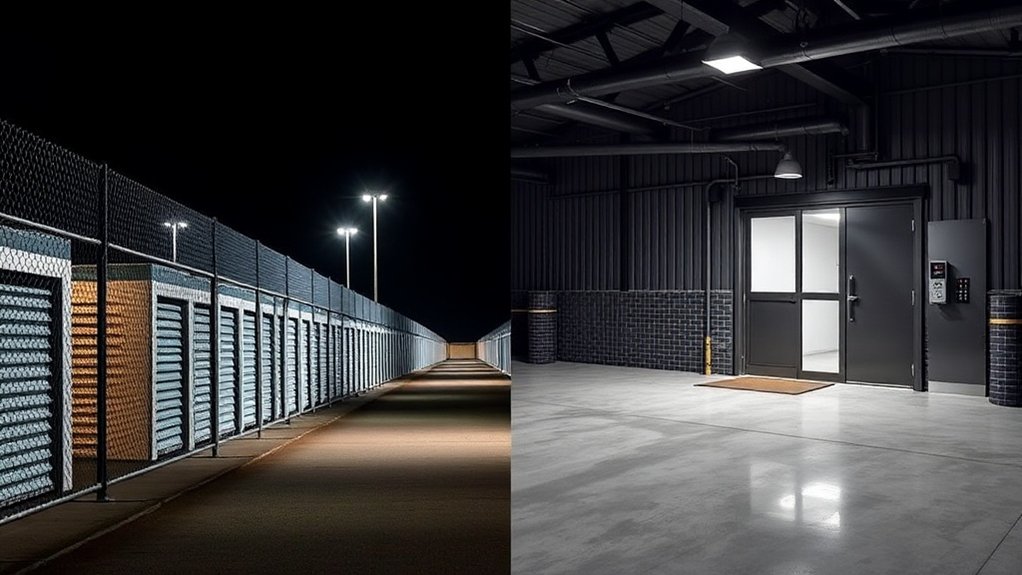 secure storage unit protection