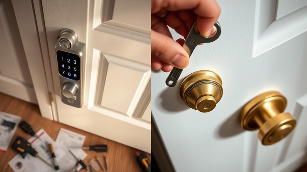 smart locks require complex installation