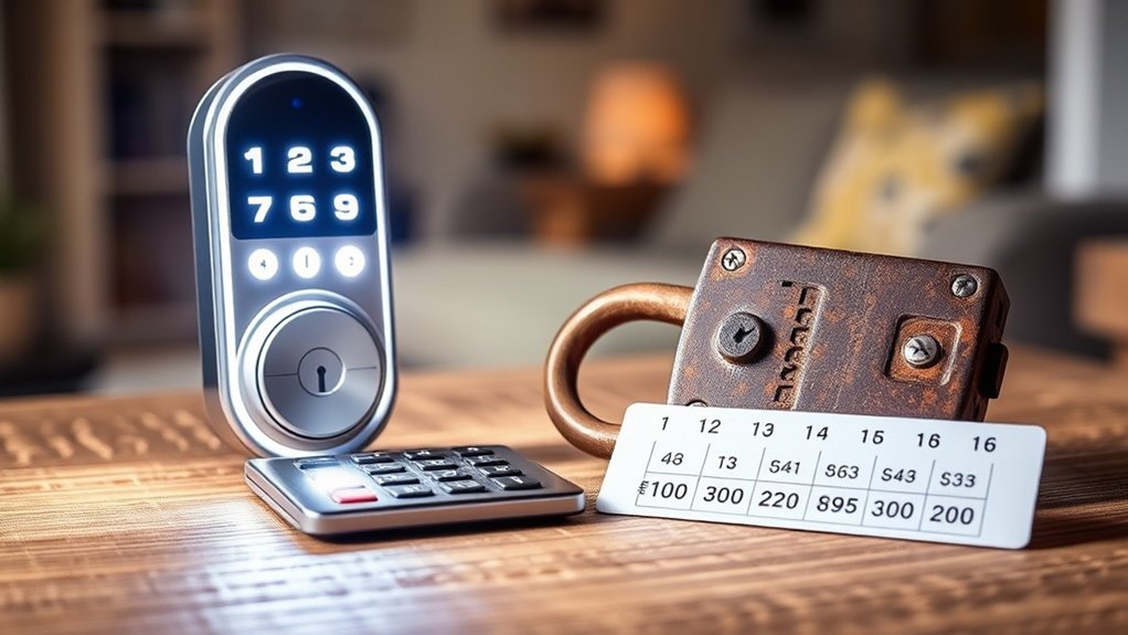 smart vs traditional lock costs