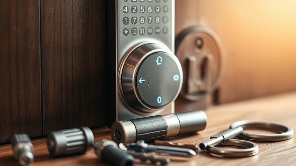 smart vs traditional lock maintenance