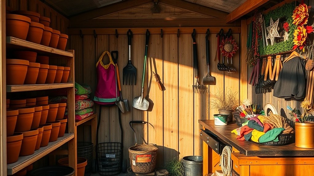 store outdoor equipment properly
