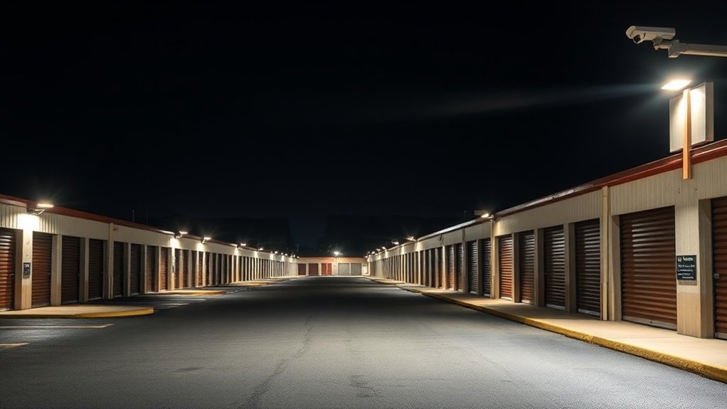 strategic lighting enhances security