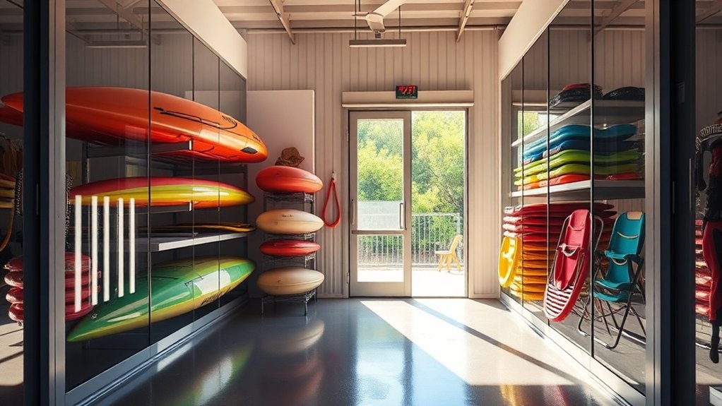 summer storage for valuables