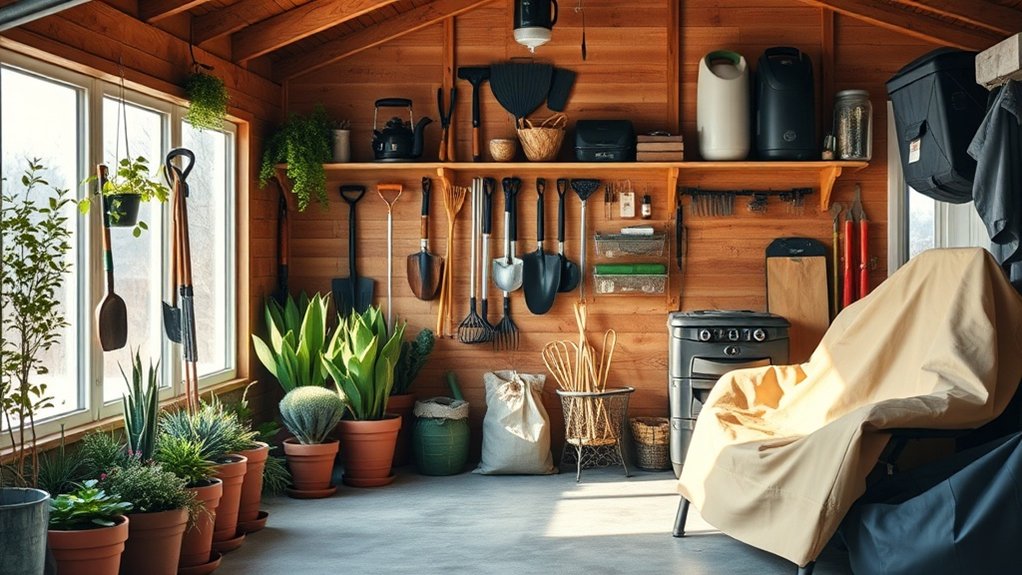 winter storage space solutions