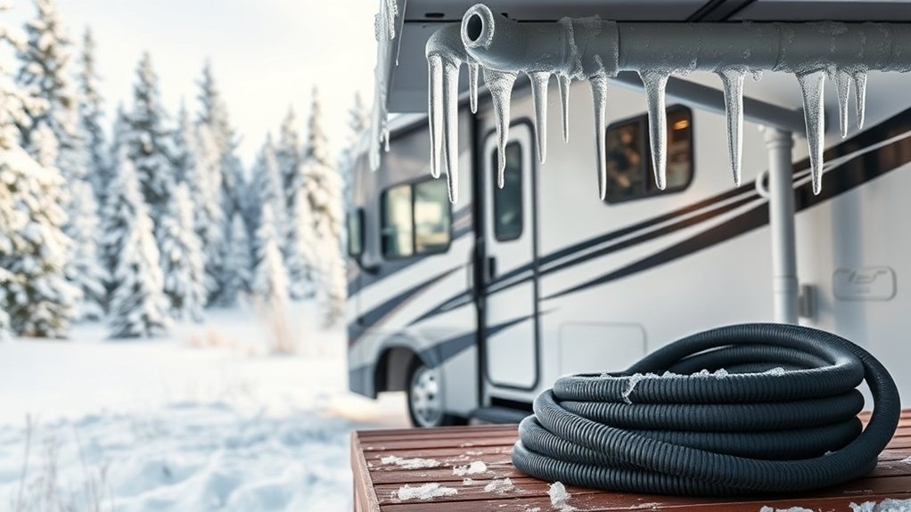 winterize plumbing and water